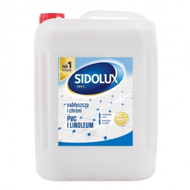SIDOLUX EXPERT do ochrony i nabłyszczania PVC, linoleum 5l