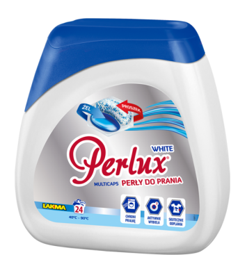 Kapsułki piorące Perlux White 24 sztuki