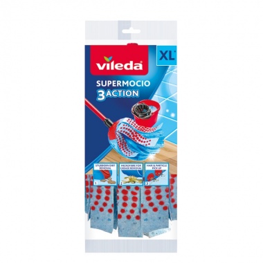 VILEDA Wkład do mopa SuperMocio 3 Action Velur