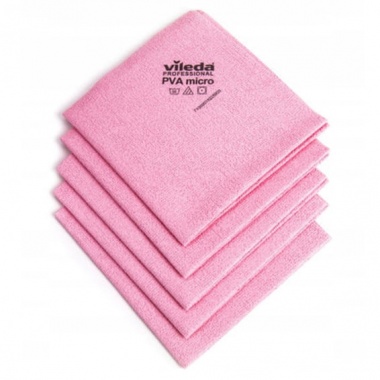 Vileda Professional ścierka PVA micro czerwona 5 szt. 