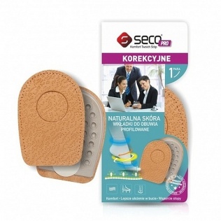 SECO Podpiętki na ostrogi skórzane r. 44/46