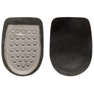 SECO Podpiętki ze skóry owczej czarne r. 38/40