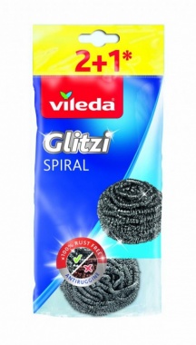 VILEDA Zmywak stalowy Glitzi Spiral INOX