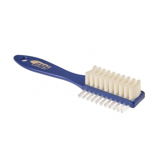 SECO Szczotka kombinowana do nubuku niebieska