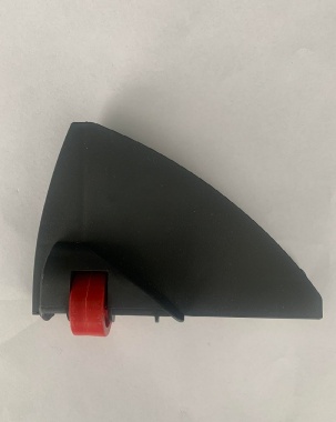 Nóżka z kółkiem do suszarki na pranie - lewa