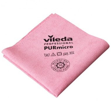 Vileda Professional ścierka PURmicro Active czerwona