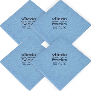 Vileda Professional ścierka PVA Micro niebieska 4 szt.